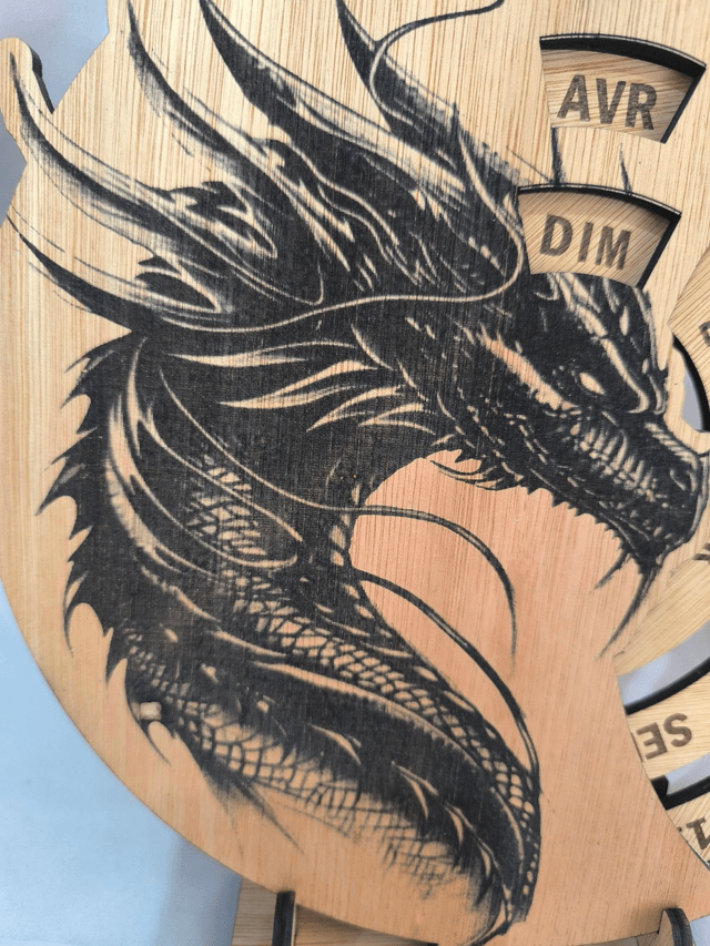 Calendrier perpétuel "Dragon"