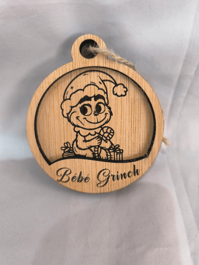 suspension "Bébé Grinch"