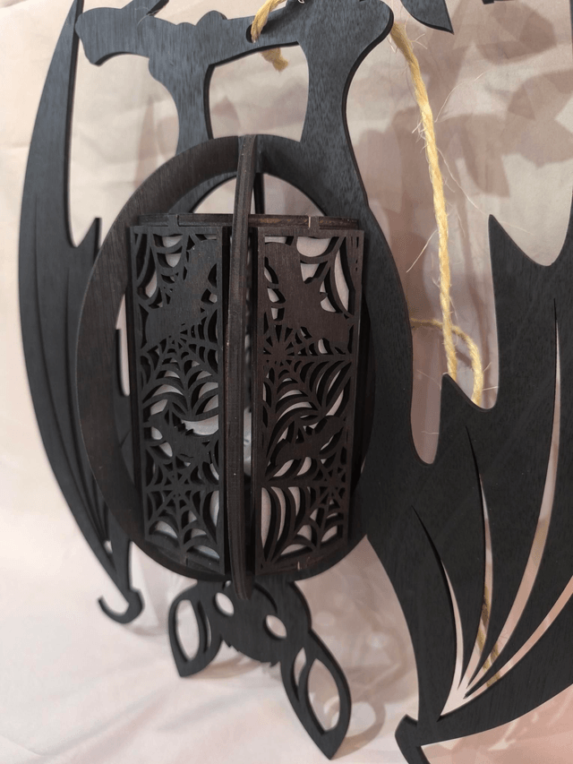 Lanterne suspendue chauve souris 