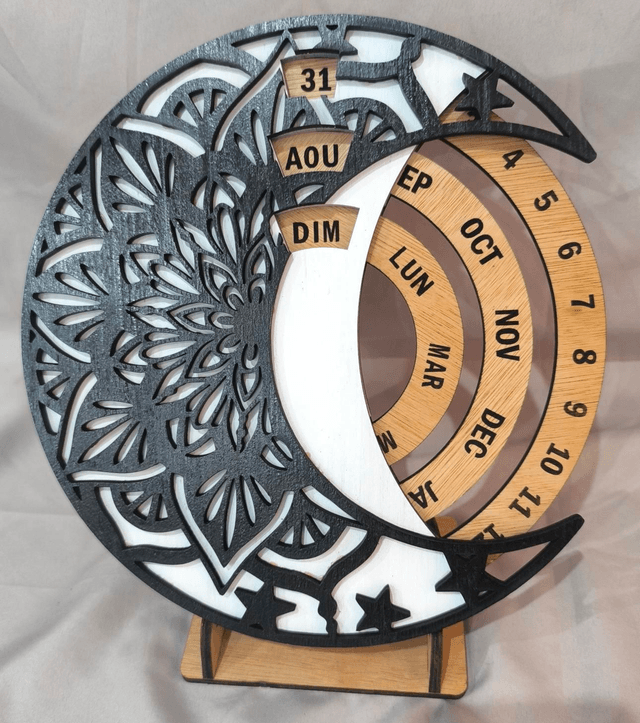 Calendrier perpétuel lune