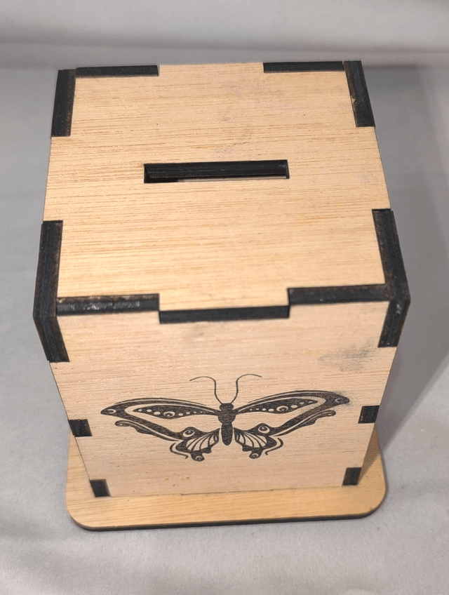 Tirelire "papillon"