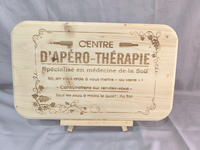Planche apéritif " centre d'apéro-thérapie"