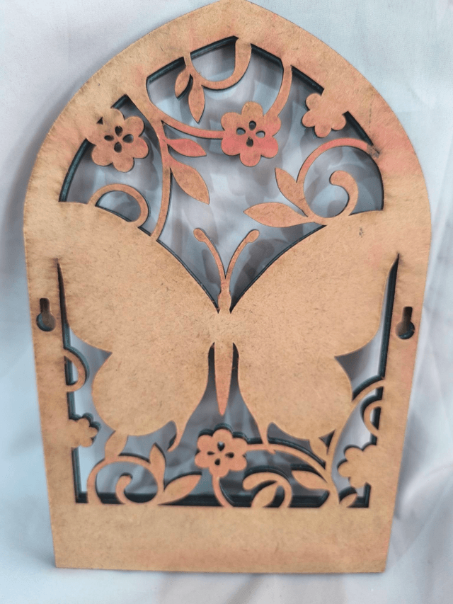 Porte clé murale "papillon"