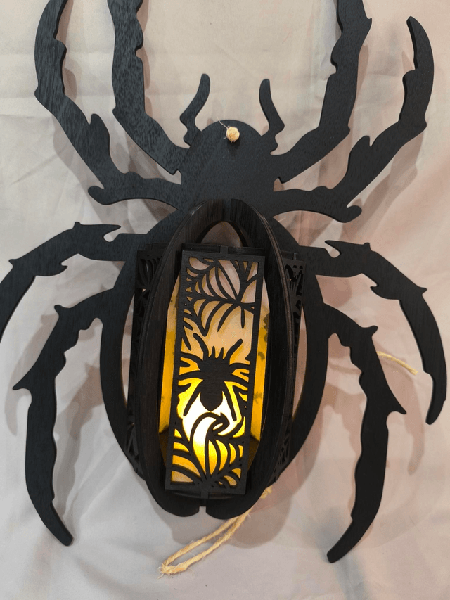 Lanterne suspendue araignée 