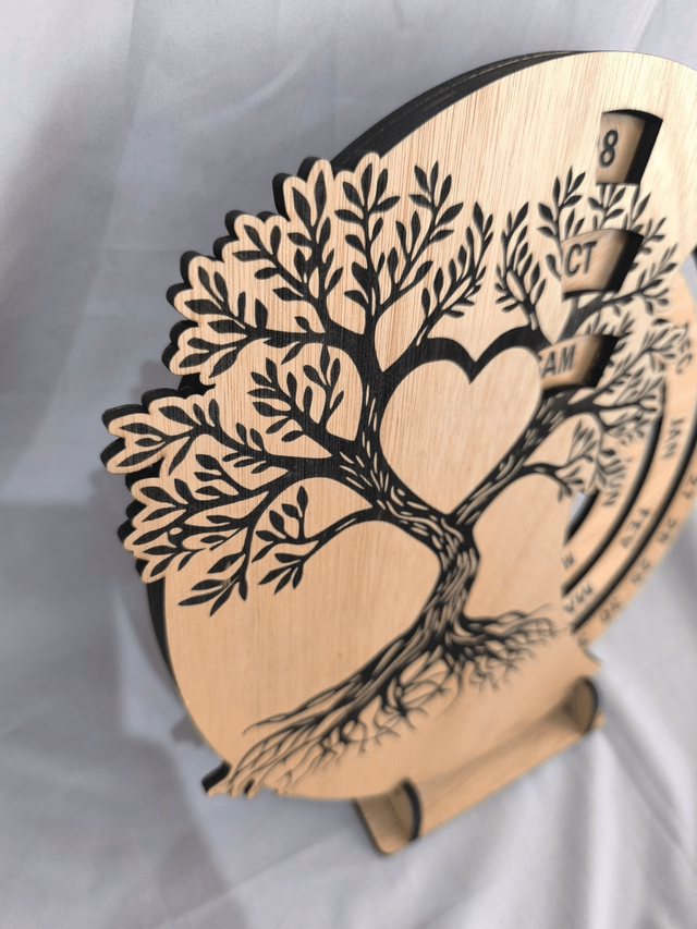 Calendrier perpétuel "arbre de vie"