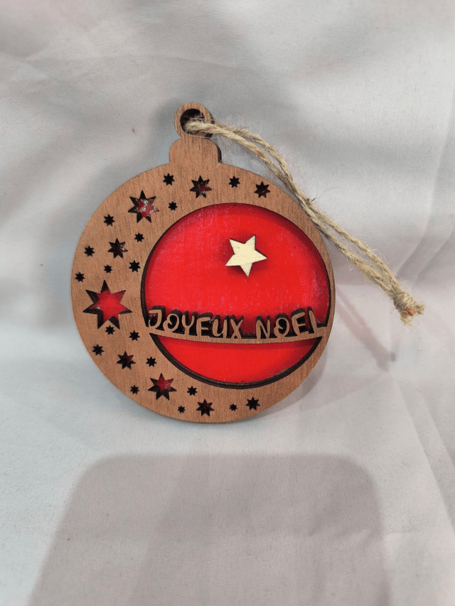 Suspension de Noël "joyeux noël"