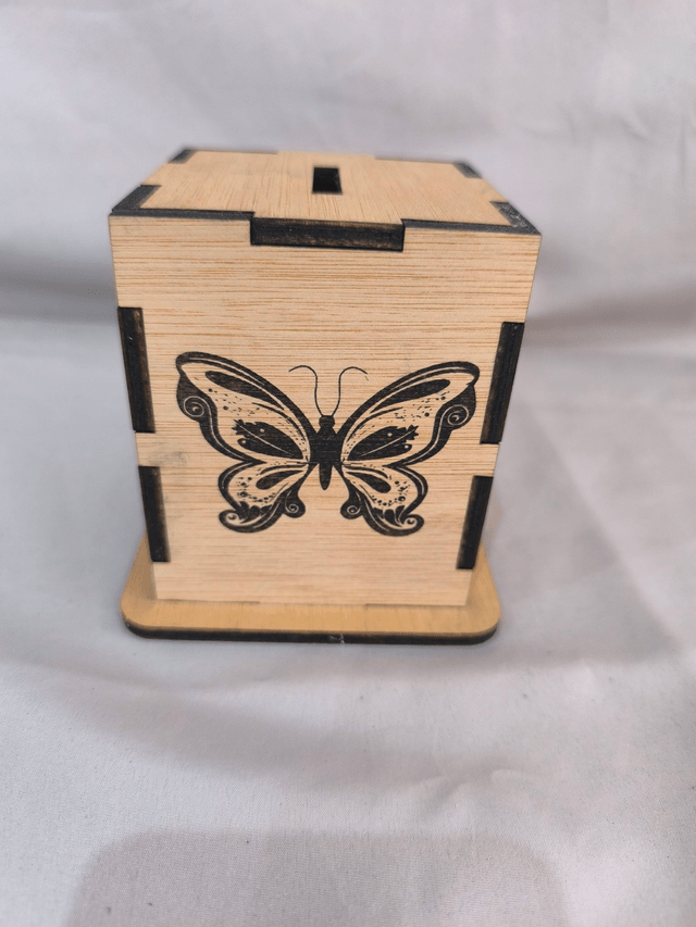Tirelire "papillon"