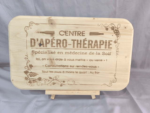 Planche apéritif &quot; centre d&#039;apéro-thérapie&quot;