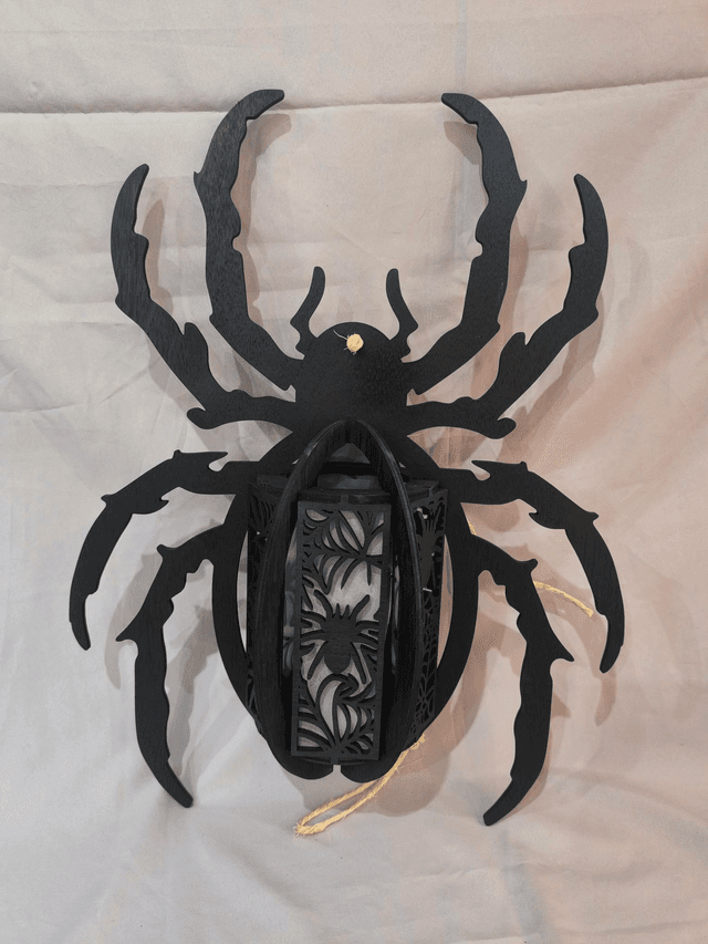 Lanterne suspendue araignée 